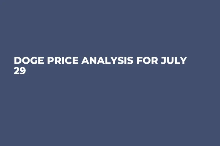 DOGE Price Analysis for July 29