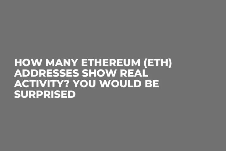 How Many Ethereum (ETH) Addresses Show Real Activity? You Would Be Surprised