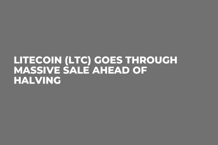 Litecoin (LTC) Goes Through Massive Sale Ahead of Halving