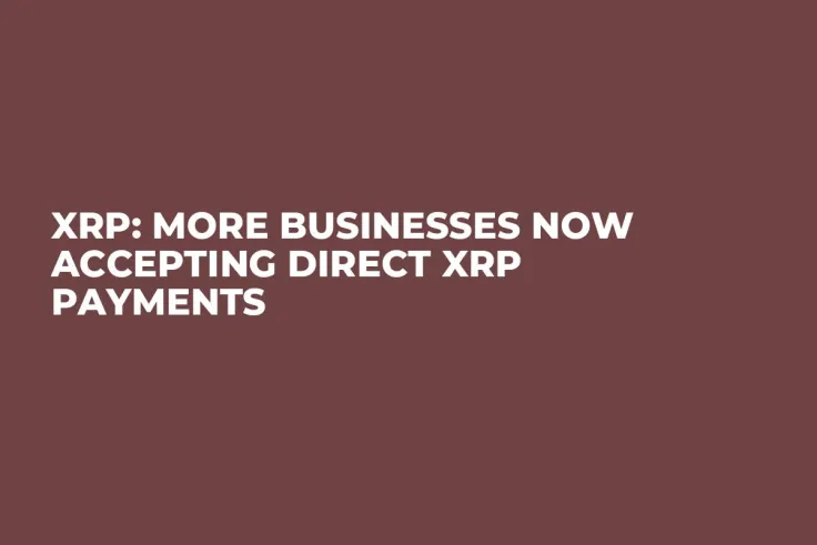 XRP: More Businesses Now Accepting Direct XRP Payments