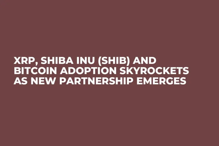 XRP, Shiba Inu (SHIB) and Bitcoin Adoption Skyrockets as New Partnership Emerges