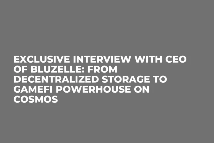 Exclusive Interview with CEO of Bluzelle: From Decentralized Storage to GameFi Powerhouse on Cosmos
