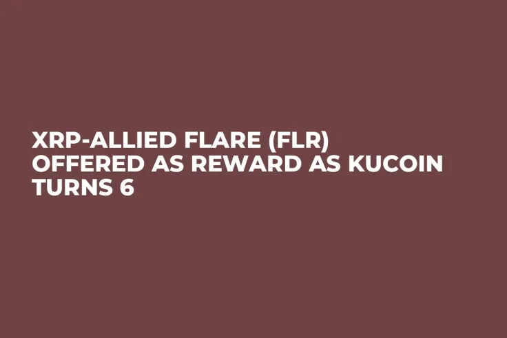 XRP-Allied Flare (FLR) Offered as Reward as KuCoin Turns 6