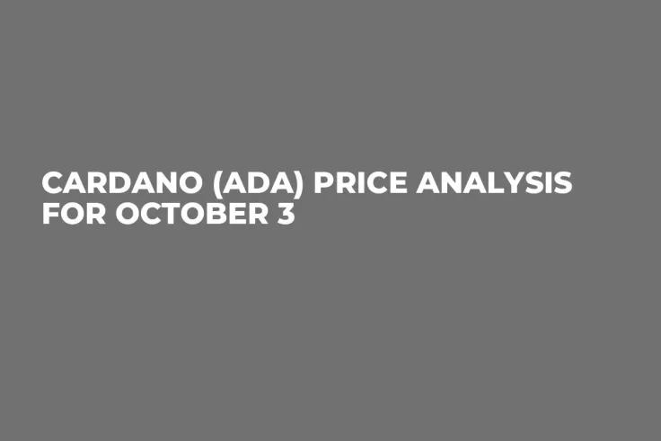Cardano (ADA) Price Analysis for October 3
