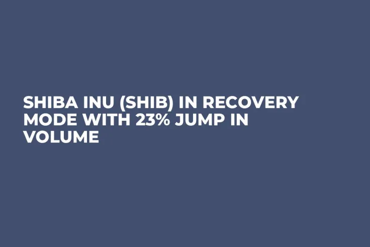 Shiba Inu (SHIB) in Recovery Mode With 23% Jump in Volume