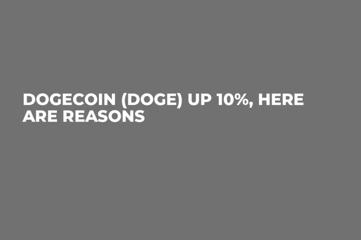 Dogecoin (DOGE) up 10%, Here Are Reasons
