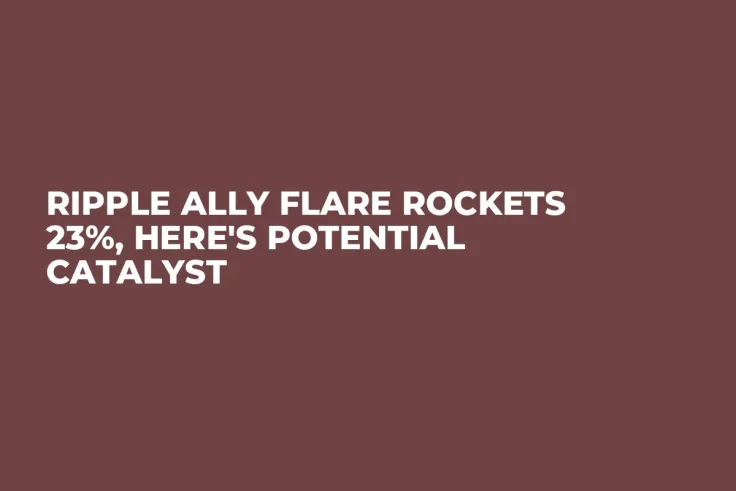 Ripple Ally Flare Rockets 23%, Here's Potential Catalyst