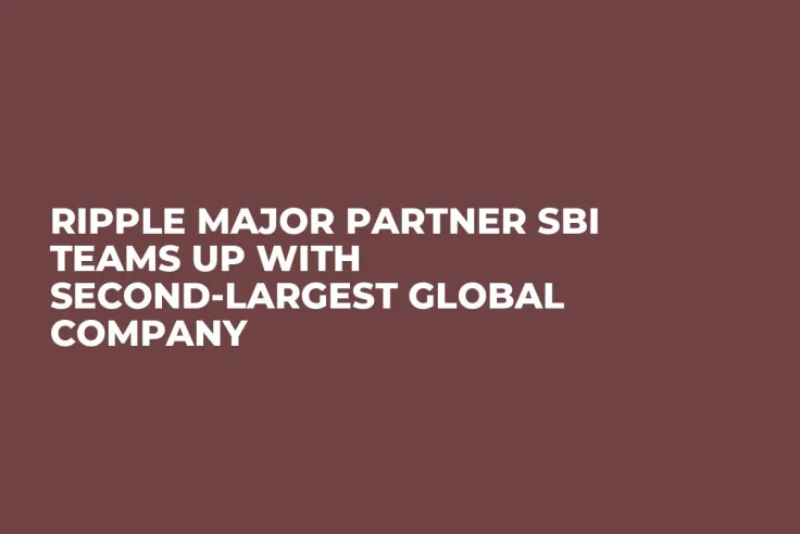 Ripple Major Partner SBI Teams up With Second-Largest Global Company
