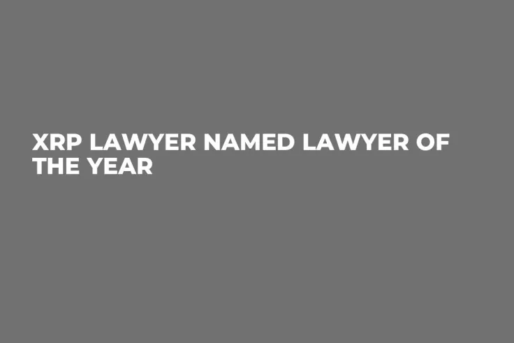 XRP Lawyer Named Lawyer of the Year