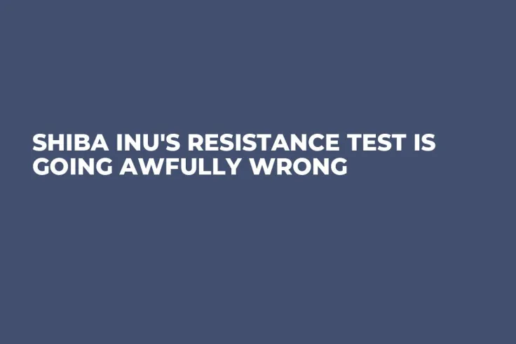 Shiba Inu's Resistance Test Is Going Awfully Wrong