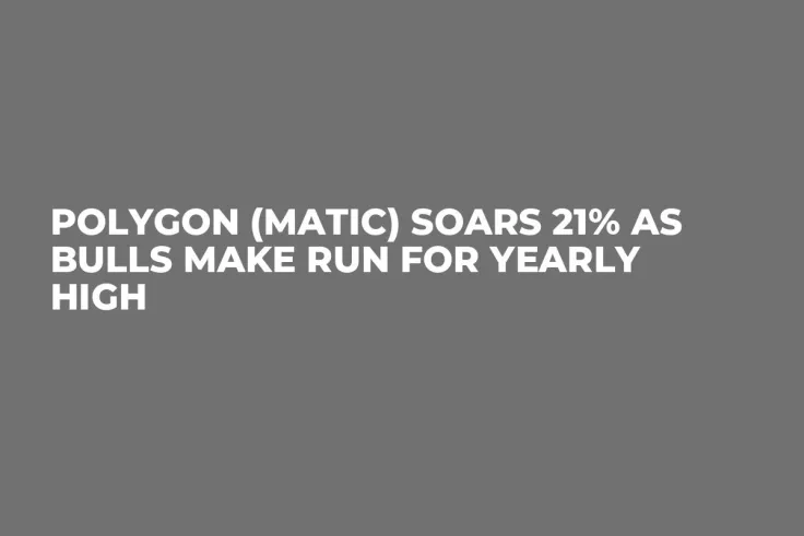 Polygon (MATIC) Soars 21% as Bulls Make Run for Yearly High