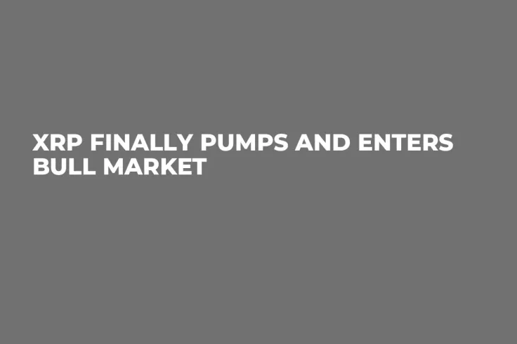XRP Finally Pumps and Enters Bull Market