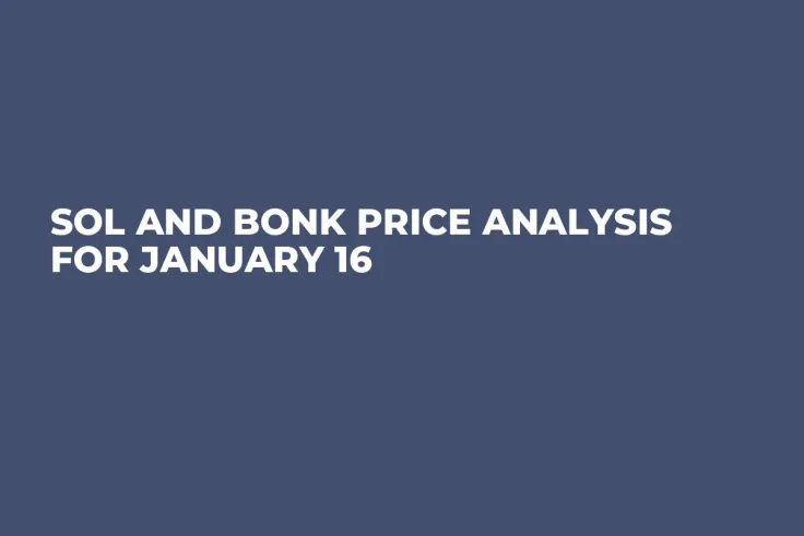SOL and BONK Price Analysis for January 16