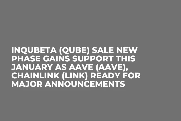 InQubeta (QUBE) Sale New Phase Gains Support This January as Aave (AAVE), Chainlink (LINK) Ready for Major Announcements