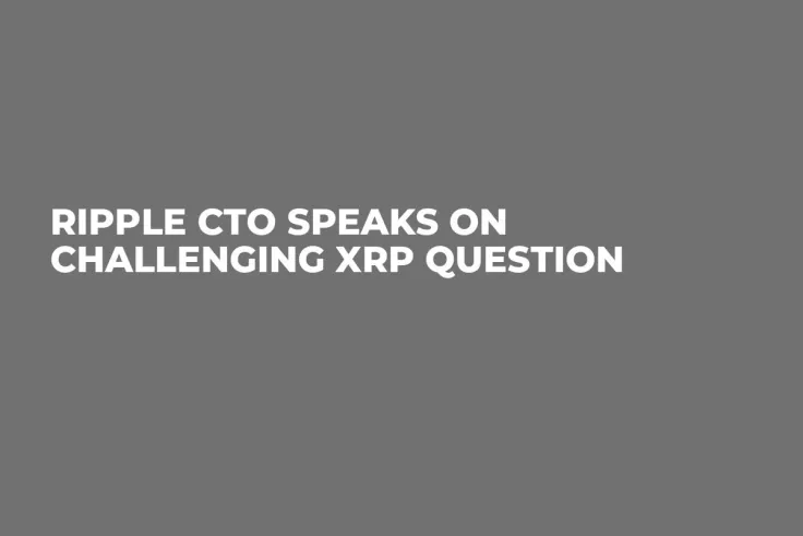 Ripple CTO Speaks on Challenging XRP Question