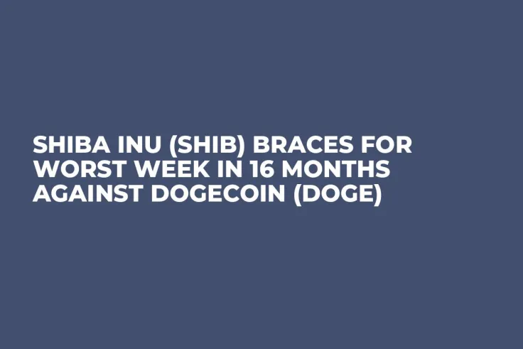 Shiba Inu (SHIB) Braces for Worst Week in 16 Months Against Dogecoin (DOGE)