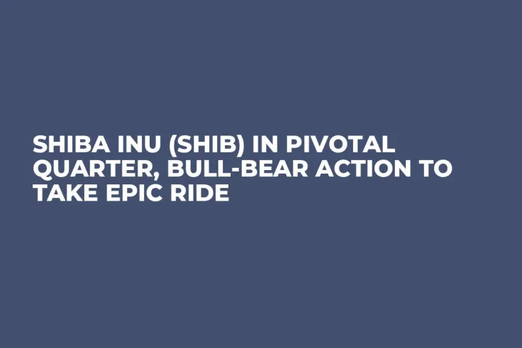 Shiba Inu (SHIB) in Pivotal Quarter, Bull-Bear Action to Take Epic Ride