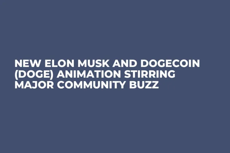 New Elon Musk and Dogecoin (DOGE) Animation Stirring Major Community Buzz