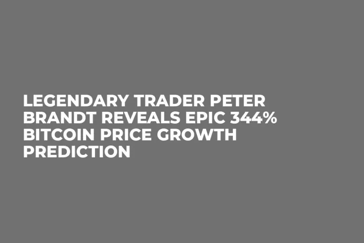 Legendary Trader Peter Brandt Reveals Epic 344% Bitcoin Price Growth Prediction