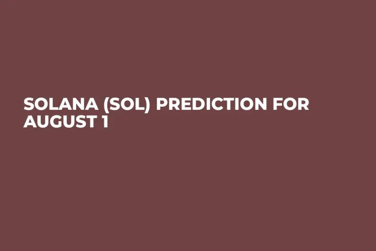 Solana (SOL) Prediction for August 1