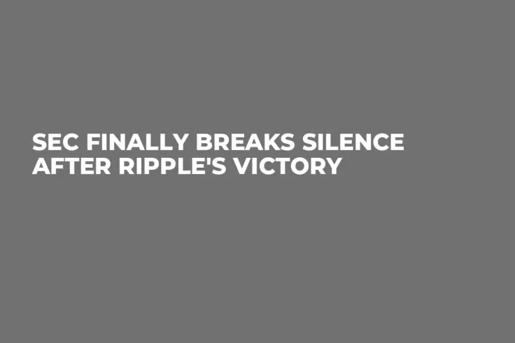 SEC Finally Breaks Silence After Ripple's Victory 