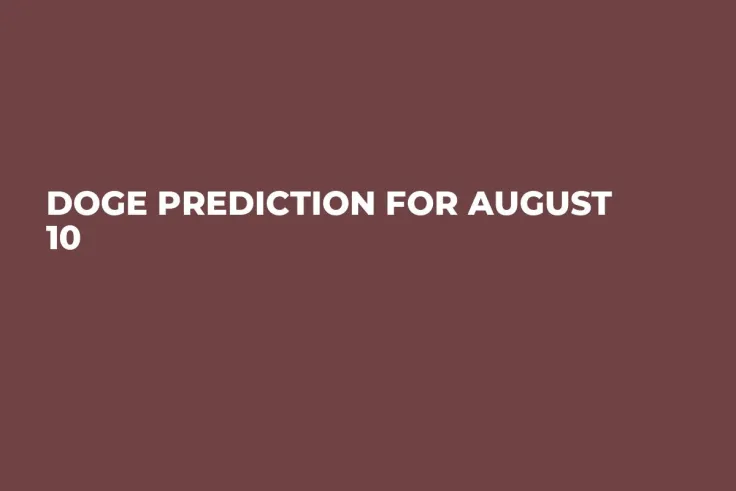 DOGE Prediction for August 10