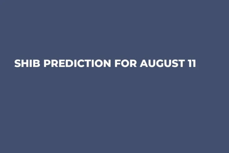 SHIB Prediction for August 11
