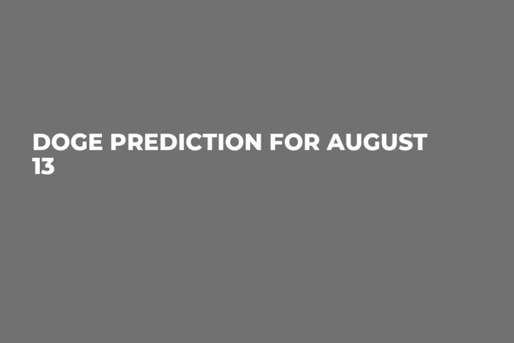 DOGE Prediction for August 13