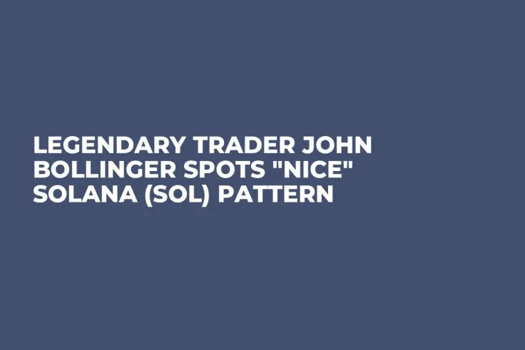 Legendary Trader John Bollinger Spots "Nice" Solana (SOL) Pattern 
