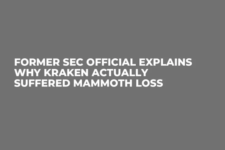 Former SEC Official Explains Why Kraken Actually Suffered Mammoth Loss