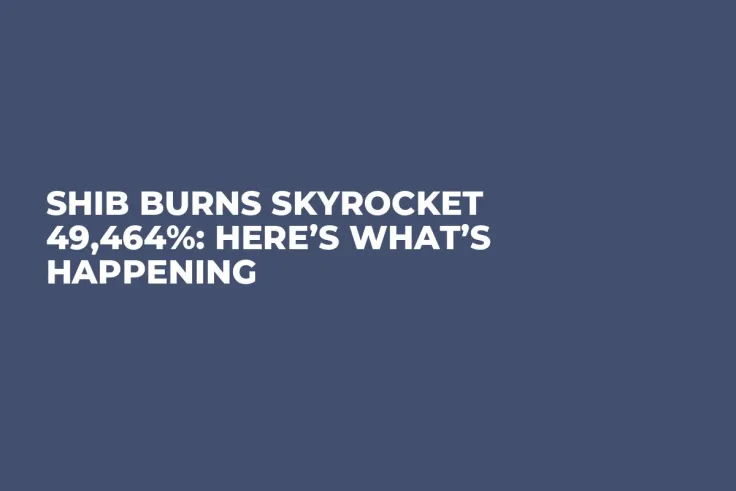 SHIB Burns Skyrocket 49,464%: Here’s What’s Happening