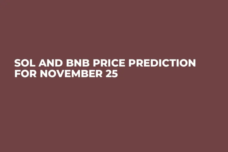 SOL and BNB Price Prediction for November 25