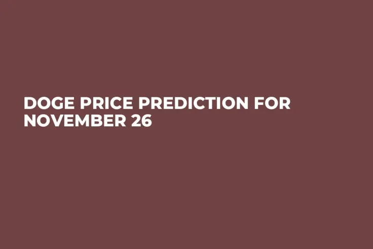 DOGE Price Prediction for November 26