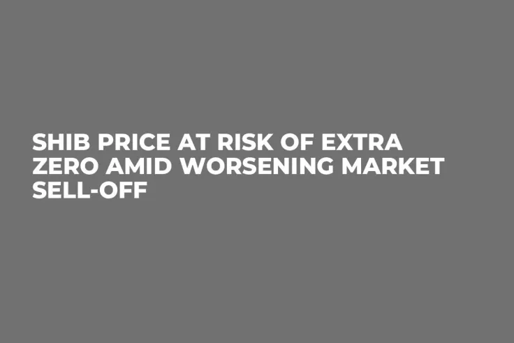 SHIB Price at Risk of Extra Zero Amid Worsening Market Sell-off