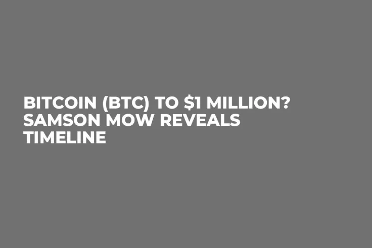 Bitcoin (BTC) to $1 Million? Samson Mow Reveals Timeline