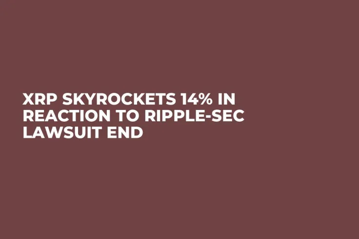 XRP Skyrockets 14% in Reaction to Ripple-SEC Lawsuit End