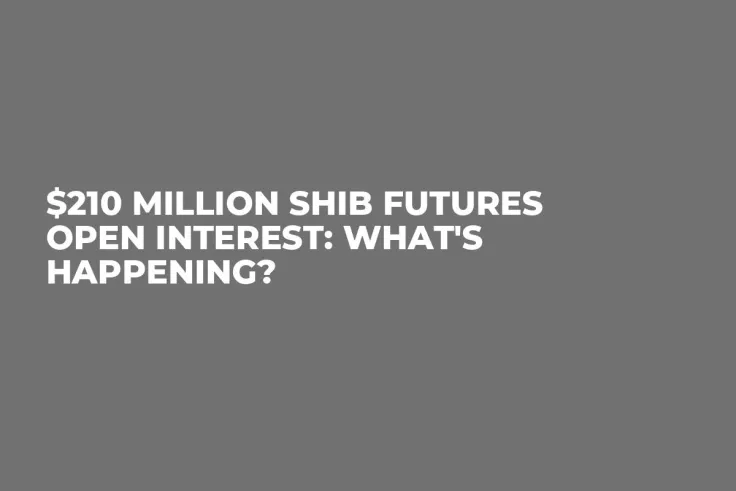 $210 Million SHIB Futures Open Interest: What's Happening?