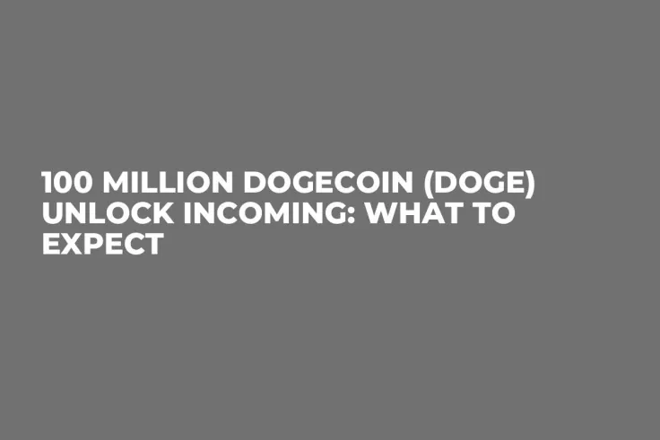 100 Million Dogecoin (DOGE) Unlock Incoming: What to Expect