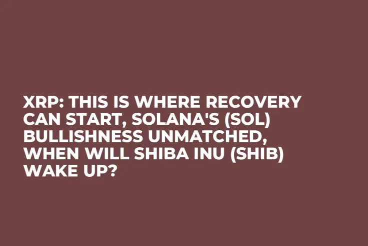 XRP: This Is Where Recovery Can Start, Solana's (SOL) Bullishness Unmatched, When Will Shiba Inu (SHIB) Wake Up?