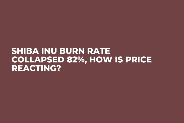 Shiba Inu Burn Rate Collapsed 82%, How Is Price Reacting?
