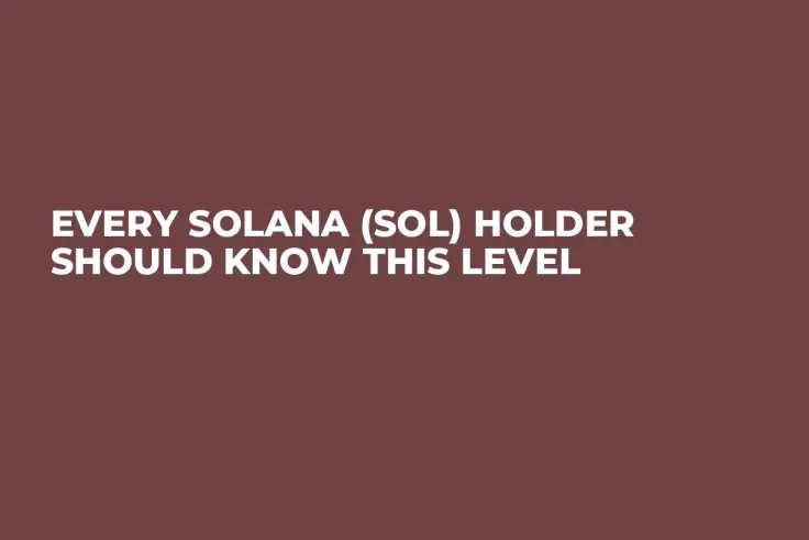 Every Solana (SOL) Holder Should Know This Level