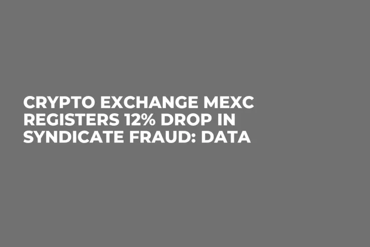 Crypto Exchange MEXC Registers 12% Drop in Syndicate Fraud: Data