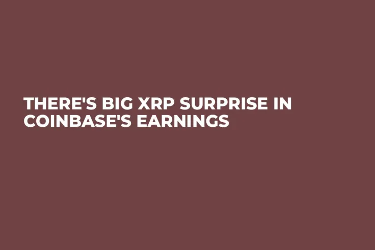 There's Big XRP Surprise in Coinbase's Earnings