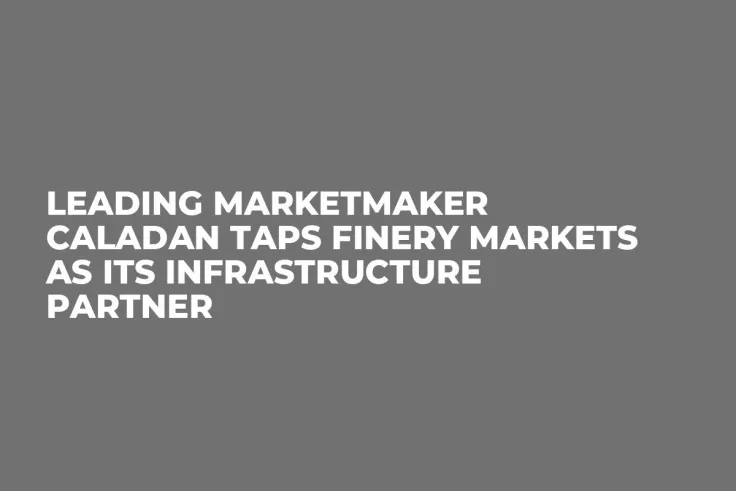Leading Marketmaker Caladan Taps Finery Markets as Its Infrastructure Partner