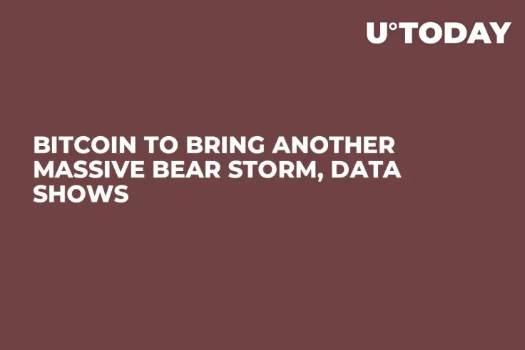 Bitcoin to Bring Another Massive Bear Storm, Data Shows