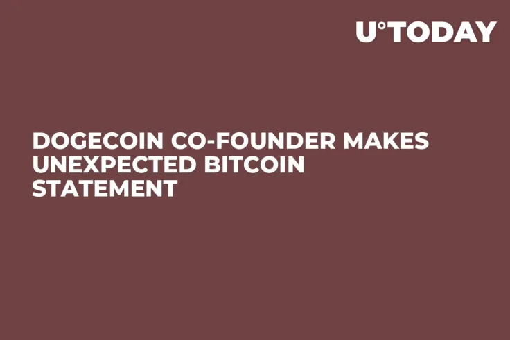 Dogecoin Co-Founder Makes Unexpected Bitcoin Statement