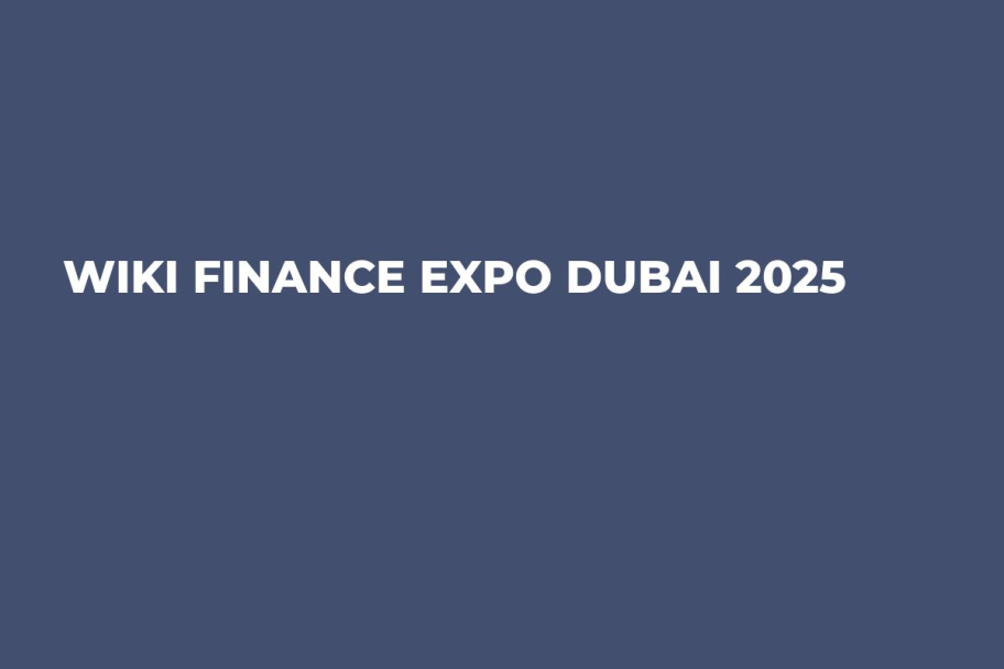 Wiki Finance EXPO Dubai 2025