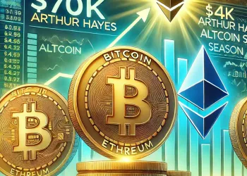 Bitcoin at $70K, Ethereum at $4K: Arthur Hayes Predicts When Altcoin Season Will Begin