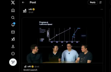 El agente de IA MIND sigue subiendo mientras Grok3 es lanzado