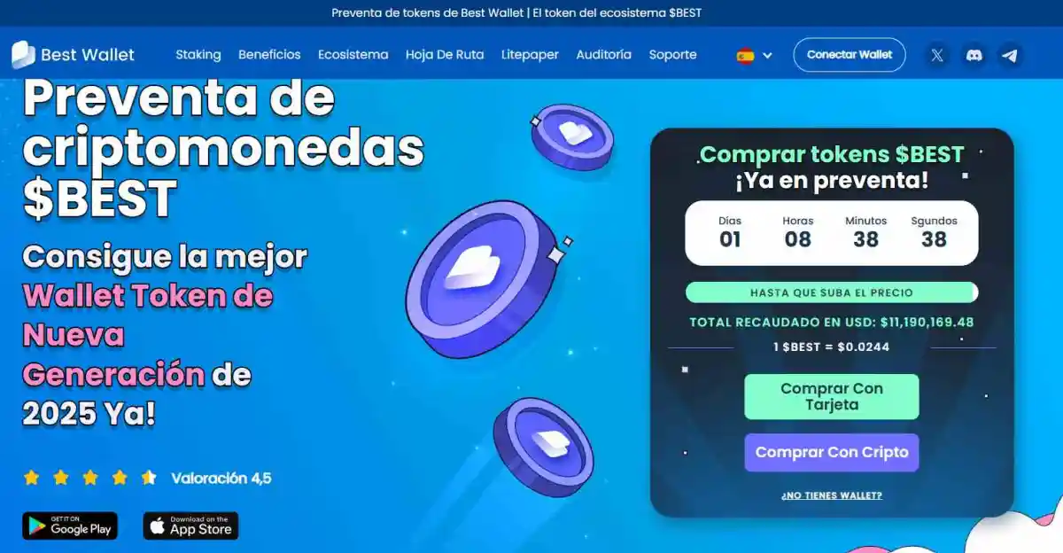 Preventa de Best Wallet Token - Las claves